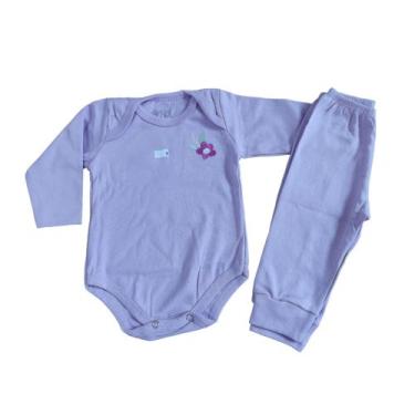 Imagem de Conjunto Bebê Infantil Body Com Mijão Moda Menino Menina - Belos e Bel