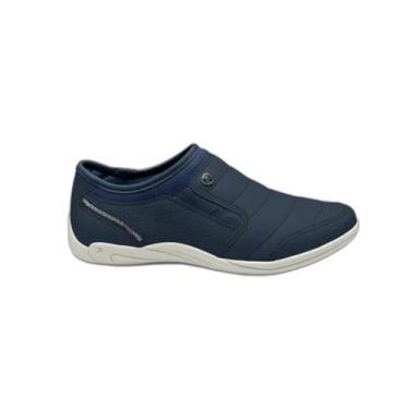 Imagem de Tenis Esportivo Feminino Calce Facil Almeria Kolosh C3861, 33, Marinho