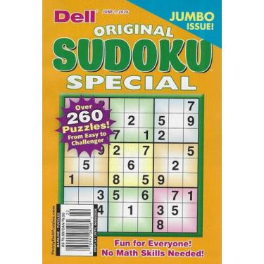 Imagem de Revista de Sudoku Dell com 264 Quebra-cabeças  Junho de 2026 - Marca P