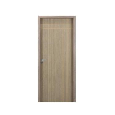 Imagem de Kit Porta de Madeira Decorada 215x94cm com Batente de MDF Ultra 10cm M