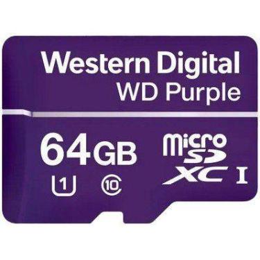 Imagem de Cartão 64GB Micro SD - Classe 10 - Velocidade até 20MB/s - Western Dig