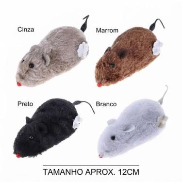 Imagem de Ratinho de Pelúcia Interativo para Gatos com Movimento Fricção - Genér