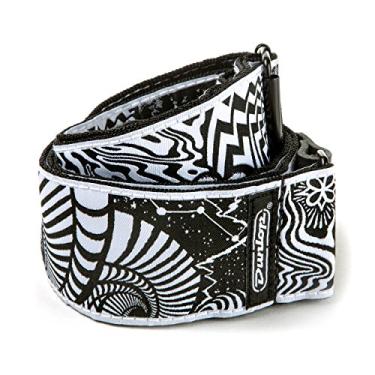 Imagem de Jim Dunlop Pulseira de guitarra I Love Dust preta e branca Vortex (ILD02)