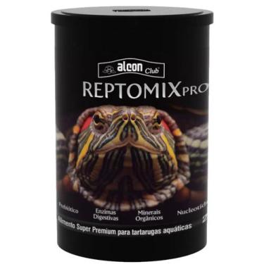 Imagem de Ração Comida Para Tartarugas Alcon Reptomix Pro 280G (Reptolife E Cama