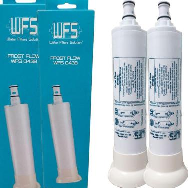 Imagem de Kit 2 Refil Filtro Compatível Purificador Água Consul CPB33 AB CIX07AX Tampa Branca