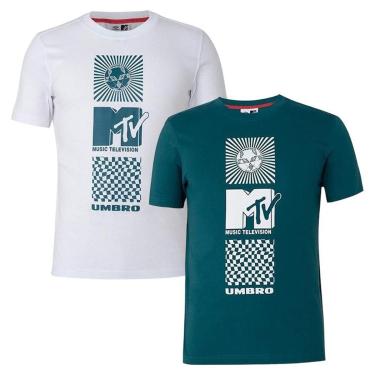 Imagem de Kit 2 Camisetas Umbro X MTV Graphic Masculina-Masculino