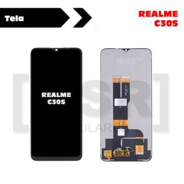 Imagem de Tela frontal ORIGINAL CHINA celular REALME modelo REALME C30S    