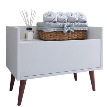 Imagem de Gabinete Armário Banheiro Com Porta Multiuso Organizador Pia - Beauty 