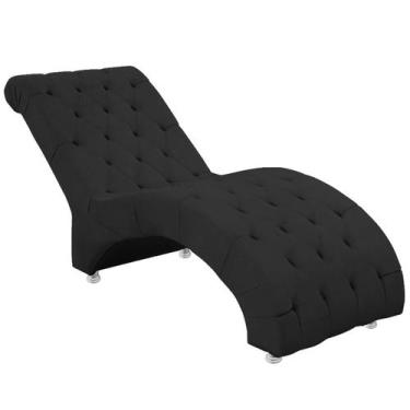 Imagem de Espreguiçadeira Recamier Divã para Sala e Clínica Veludo - Bem Rylex, 