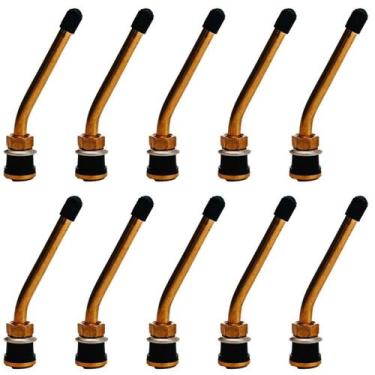 Imagem de 10 Unidades Válvula Para Pneu Sem Câmara Tr-572 Fiontar