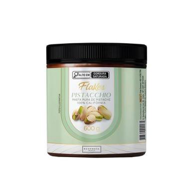 Imagem de Pasta Pura de Pistache Flakes 600g - 1 unidade - Gustosía - Rizzo
