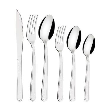 Imagem de Faqueiro Tramontina Búzios Aço Inox 36 Peças, Inox, 36 peças