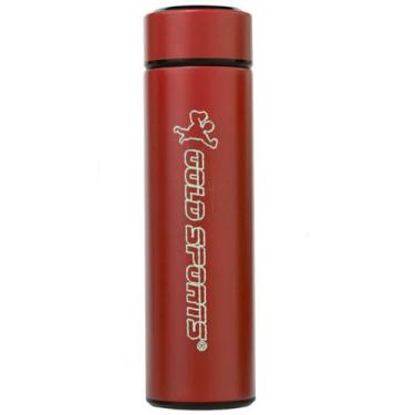 Imagem de Garrafa Térmica em Aço Inoxidável 304 Gold Sports Smart - 500ml com in