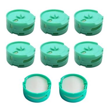 Imagem de Pacote com 8 cartuchos de substituição neutralizadores de odor para shark vacuum - Compatível com Shark HZ702 AZ3000 AZ3002 HZ3000 HZ3002 IZ862H IZ562H ZD550 Aspirador de pó e purificador de ar -