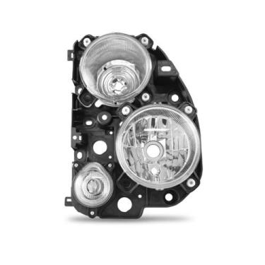 Imagem de Farol Dianteiro Principal Compatível Caminhão Mercedes Mb New Actros 2