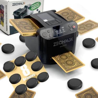 Imagem de Embaralhador e revendedor automático de cartas ZechNox 2025 2 em 1