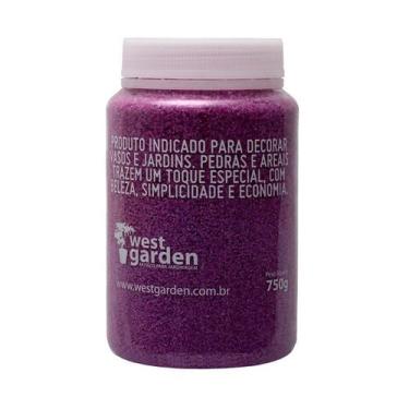 Imagem de Areia Decorativa West Garden Violeta 750 g