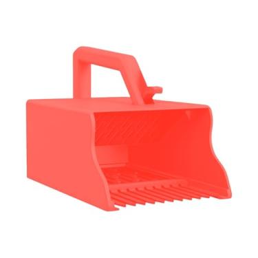 Imagem de Fenteer Colhedor de frutas vermelhas com pente e cabo, ancinho para colheita de mirtilos para groselhas, groselhas vermelhas, Vermelho