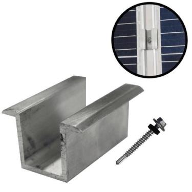 Imagem de Fixador Grampo Intermediário Middle Clamp Tipo U Placa - Perfil Master