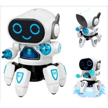 Imagem de Robô Dançarino Brinquedo Infantil Com Som Luz E Movimentos - Soberana 