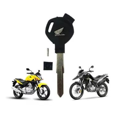 Imagem de Chave Magnética Moto Honda Xre Cb300 Cg150 Fan