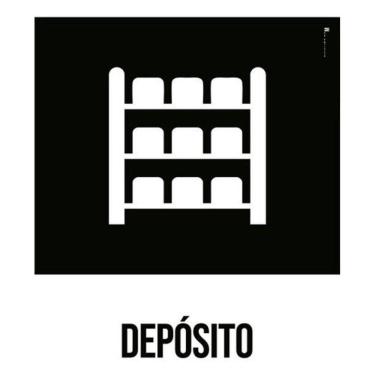 Imagem de Kit 3 Placas Desenho Depósito