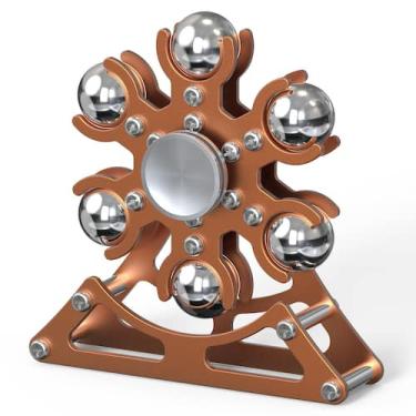 Imagem de Roda gigante de metal Fidget Spinner Comerda 6,35 cm 110 g