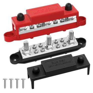 Imagem de Bloco de distribuição de energia Joinfworld Bus Bar 250A 12V