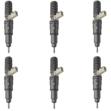 Imagem de HATRYIDA Injetor de combustível de 6 peças 22340652 BEBE4G15001 para Volvo EC480D HR EC350E L EC380D HR EC340D L EC380D NL EC480E HR EC480D L EC480E LD