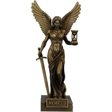 Imagem de Estátua Nemesis - Deusa Grega da Vingança (Cor Ouro Velho)