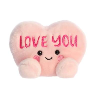 Imagem de Aurora® Adorable Palm Pals™ Love You Candy Heart™ Stuffed Animal - Fun Seasonal Plush for Kids and Adult Collectors - Perfect for Decorating Rooms and Valentine's Day - Pink 5 Inches