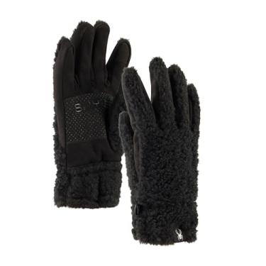 Imagem de Spyder Luva masculina Tech Touch forrada com lã sherpa, preta, GG