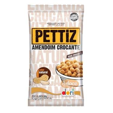 Imagem de Amendoim crocante pettiz natural dori, 500g