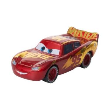 Imagem de Brinquedo Lightning McQueen Disney Pixar Cars 155 Metal Diecast Presen