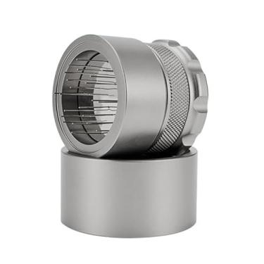 Imagem de Ferramenta WDT Ajustável com 22 Agulhas Distribuidor Nívelador de Café Engrenagem Giratória Mexedor Agulha para Espresso Rotação Suave Cabo Antiaderente Design Desmontável Base Pincel Limpeza Acessóri