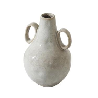 Imagem de Vasos Nordic Home Vaso de flores secas de cerâmica criativa para casa, sala de estar, dispositivo de arranjos de flores, vaso de mesa (A)