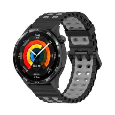 Imagem de Pulseira De Silicone De 22mm Para Huawei GT 6 Pro, GT5, GT4, GT3, Band