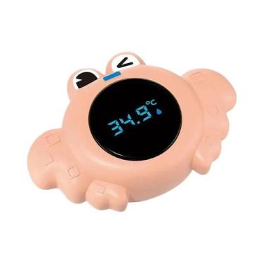 Imagem de Medidor De Temperatura Para Banho De Bebê Com Display LED, Testador Di