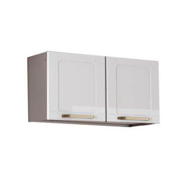 Imagem de Armário Aéreo Cozinha Modulado Colors 6000 C- 2 Portas 70cm Branco - Bertolini