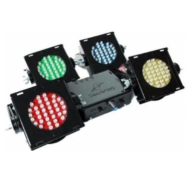 Imagem de Jogo De Luz 4 Canhão Led Luz De Festa