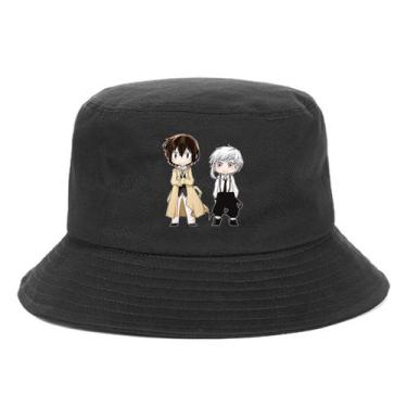 Imagem de Bucket Hat Bungos Strays Dogs Dazais Osamus Anime Unissex - Yiweisai