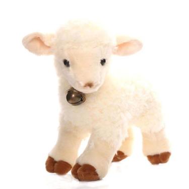 Imagem de Boneca de pelúcia Bell Sheep Anime de 24 cm com enchimento de seda - Y