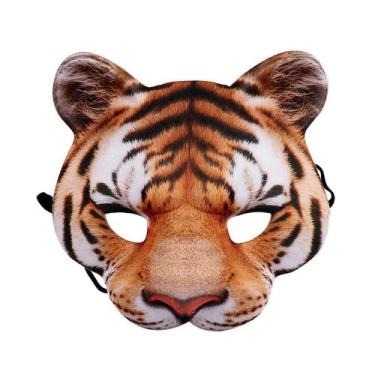 Imagem de Máscara Tiger Mask Party Full Face Cover Halloween Cosplay - yiweisai