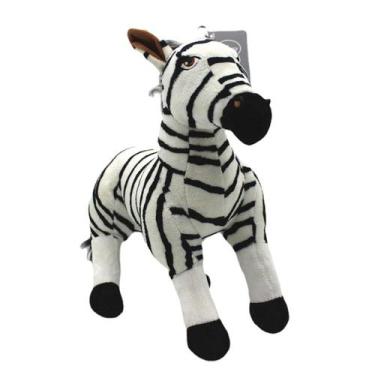 Imagem de Boneca de brinquedo de pelúcia Zebra Kumba 35cm Anime para decoração -