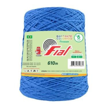 Imagem de Barbante Fial Nº6 Premium 610 Metros, 59 Azul Royal