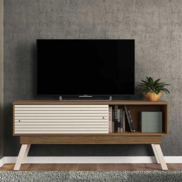 Imagem de Rack Bancada de TV Ripado 150cm Linha Frizz Madetec - Madetec Mveis, N