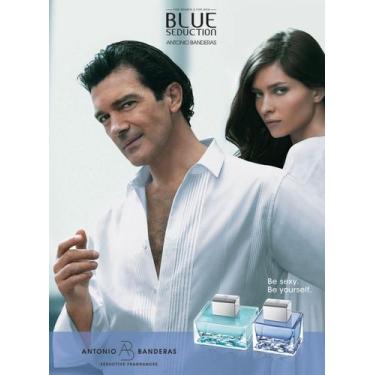 Imagem de Antonio banderas blue seduction masculino eau de toilette 200ml