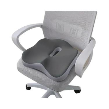 Imagem de Almofada Ergonômica De Espuma De Memória Para Cadeiras De Escritório E