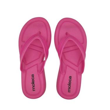 Imagem de Chinelo Sandália Feminina Pvc Leve e Macio  Moleca 5548100, Pink, 38