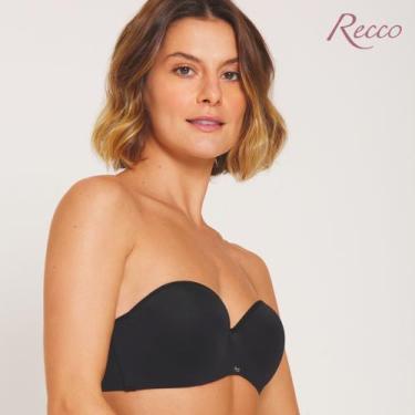 Imagem de Sutiã sem alça RECCO - RECCO LINGERIE, Preto, 42DD